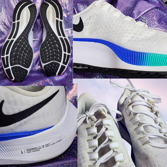 Nike Air Zoom Pegasus Rainbow Multicolor Pride Run Athletic Sports Shoe Sz 8.5 - Picture 7 of 7